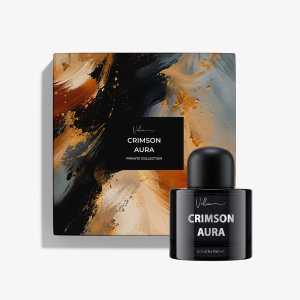Crimson Aura perfume bottle